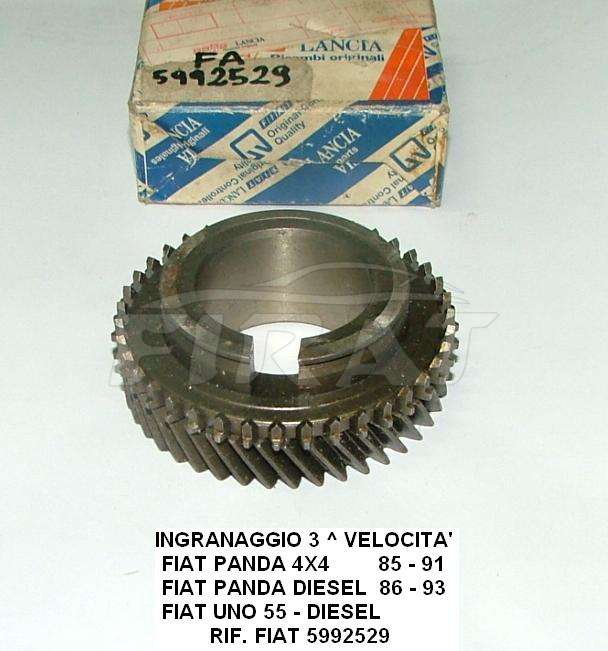 INGRANAGGIO CAMBIO FIAT PANDA - UNO 3^V 5992529